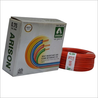 0.75 SQ.MM हीट रेज़िस्टेंट PVC इंसुलेटेड वायर