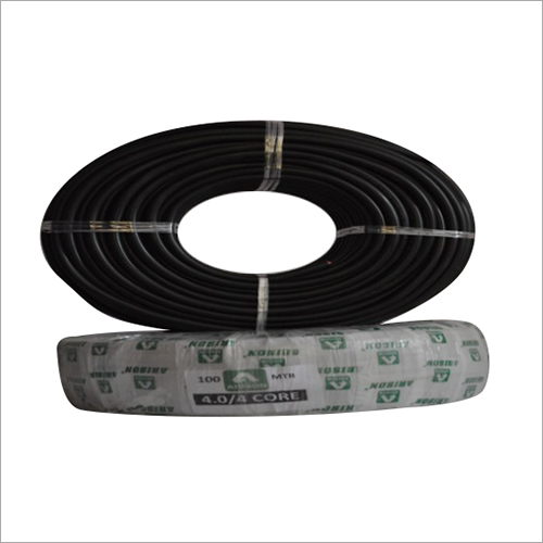 4 SQ MM 4.0 कोर कॉपर राउंड केबल