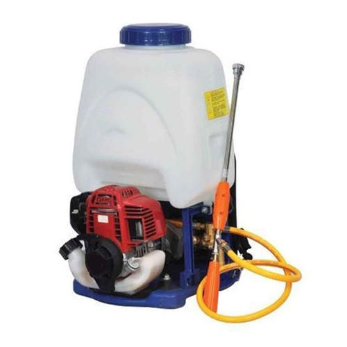 Knapsack Power Sprayer - Petrol Engine, 20l Capacity, 39x33x62cm, 10kg Weight | White, 15-25 Kg/cmâ² Pressure, 7-9l/min Output, 18mm Plunger