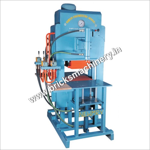 Blue Paver Block Machine