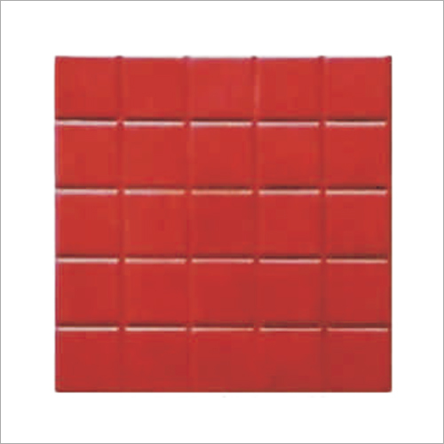 Plastic 10x12 Chequered Tiles Moulds