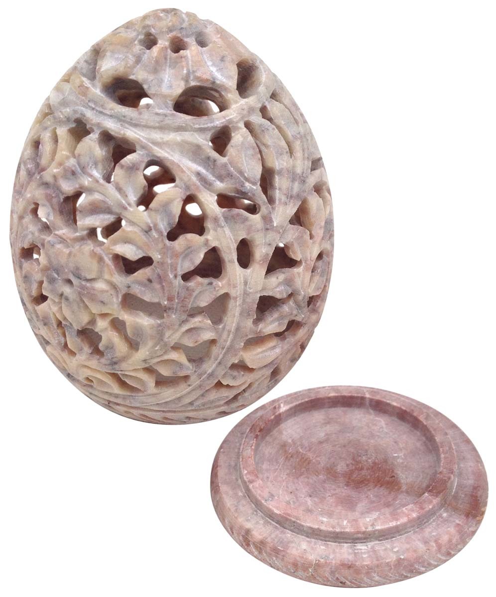 Tea Light Holder Soapstone