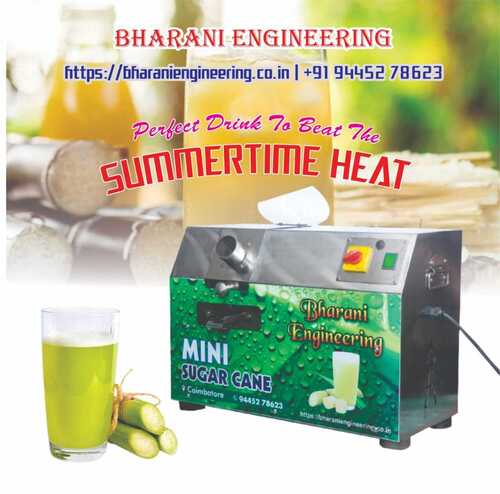Automatic Sugarcane Juice Machine - Features: High Quality