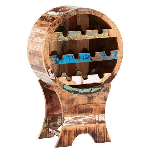 पुनः प्राप्त लकड़ी से बना खड़ा बार कैबिनेट