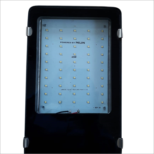 Led Street Light - Metal Construction, 45 Watt Voltage | White-yellow Color Ideal For Industrial Usage