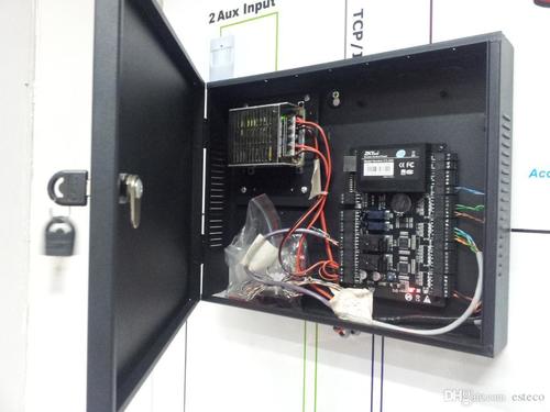 Access Controller Reader - Metal Finish, Electric Power Supply | Multi-Technology Access Solution for Commercial Use