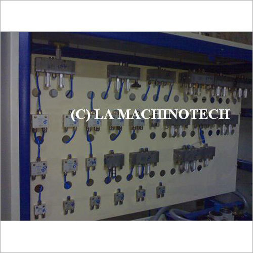 Pneumatic Control Panel - Steel, 600x400x150 mm, 25 kg | Single Phase Power Supply, 6-8 Bar Air Pressure, 8-12 Valves for Industrial Automation