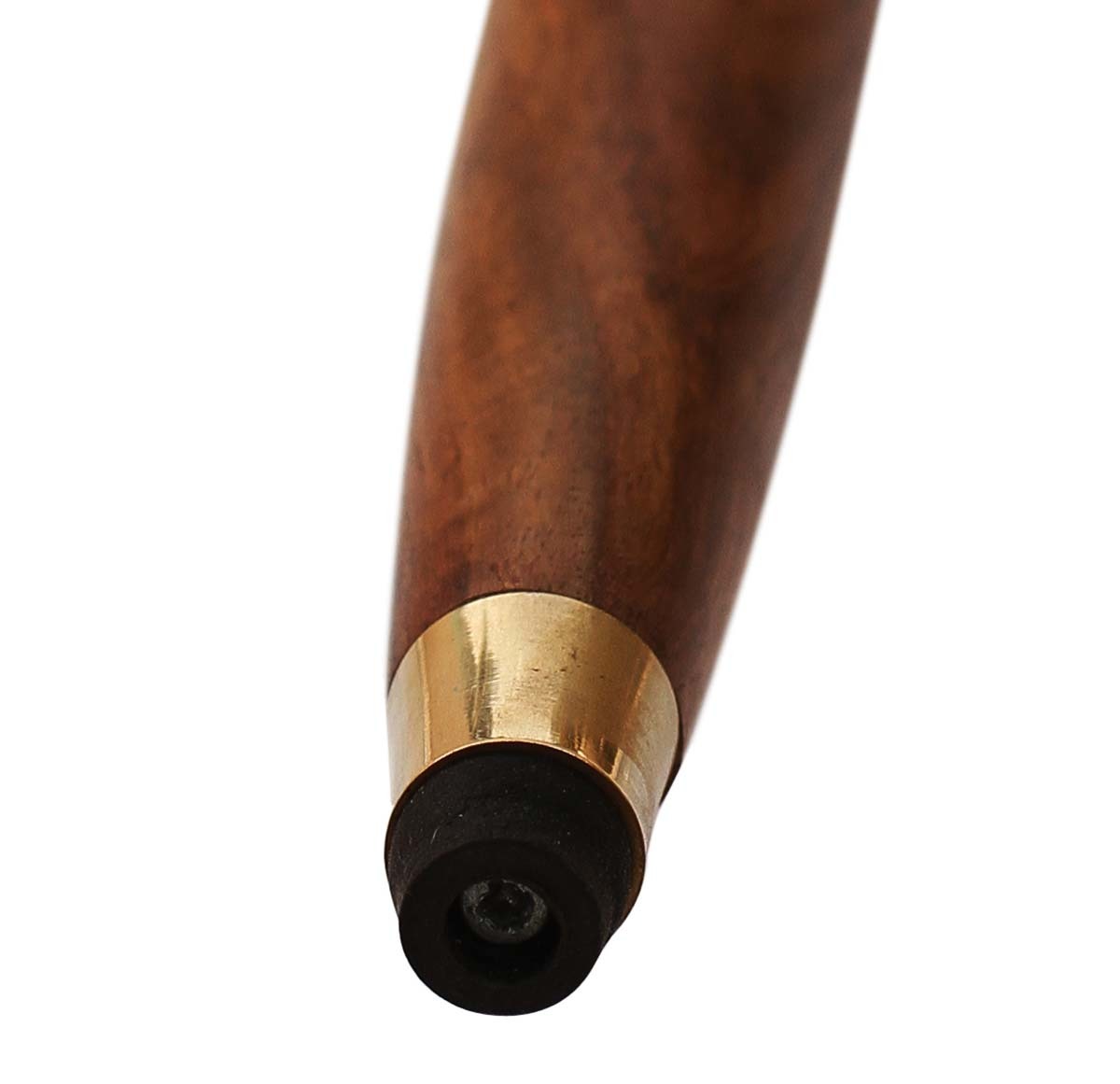 Wooden Derby Walking Cane - Rosewood & Brass Handle, Elegant Fritz Style Design For Men And Women, Decorative Antique Look