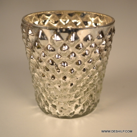 ग्लास स्मॉल टी लाइट कैंडल होल्डर