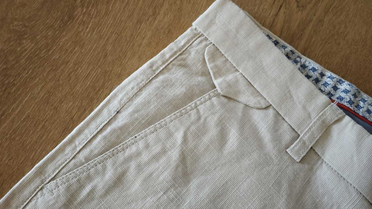 Navy Cotton Pant