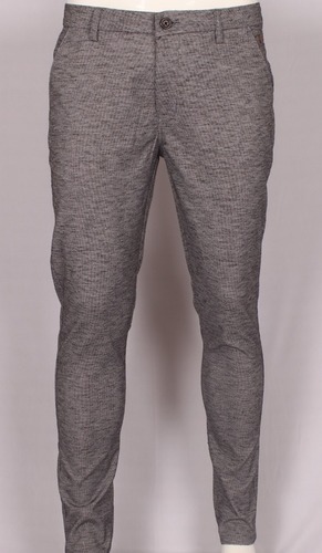 ग्रे कॉटन पैंट