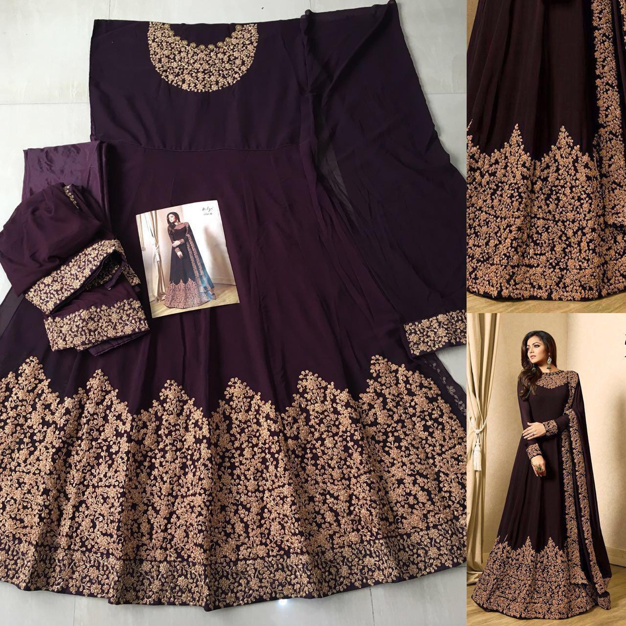 Multy Heavy Georgette Salwar Suit