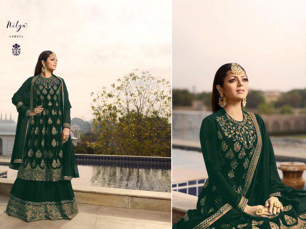 Multy Anarkali Embroidery Salwar Suit