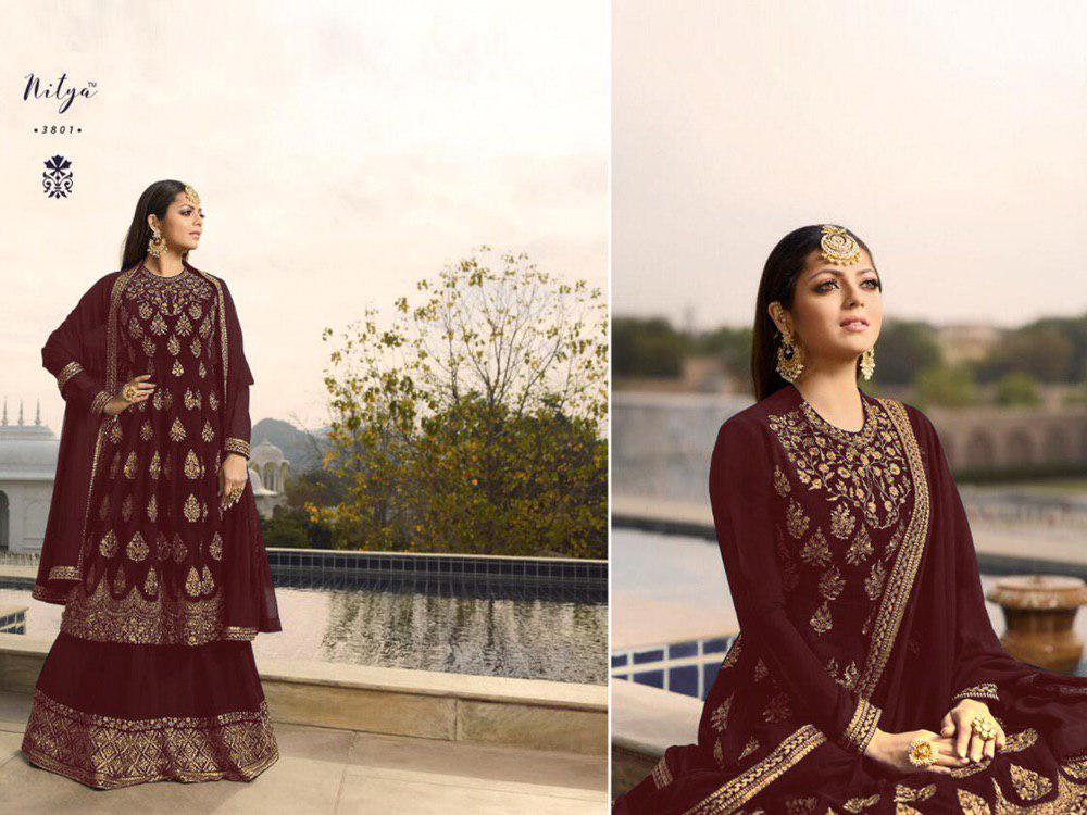 Multy Anarkali Embroidery Salwar Suit