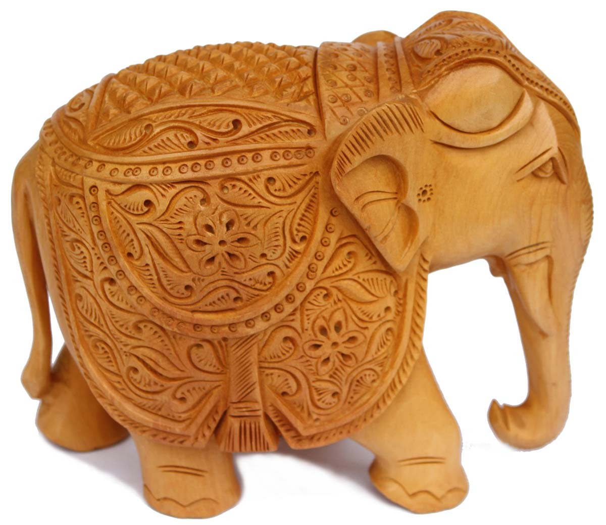 Wooden Elephant Statue