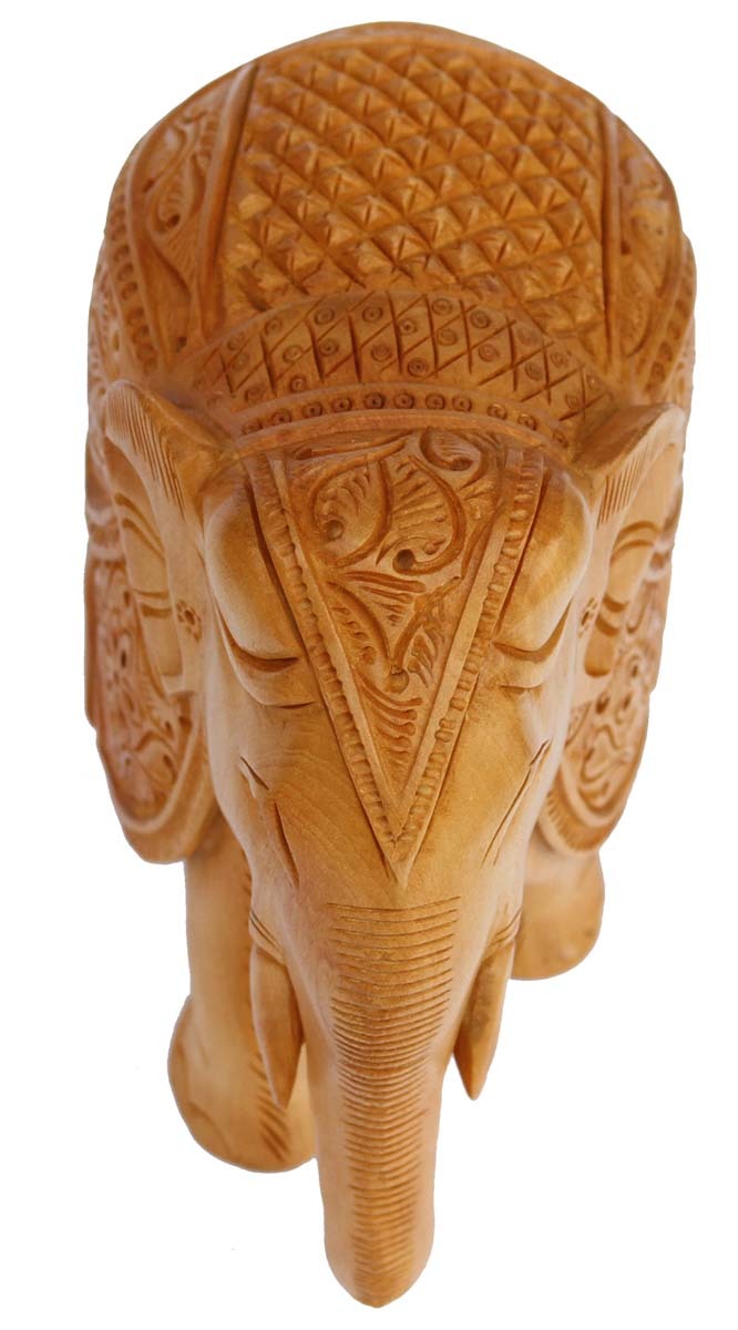 Wooden Elephant Statue