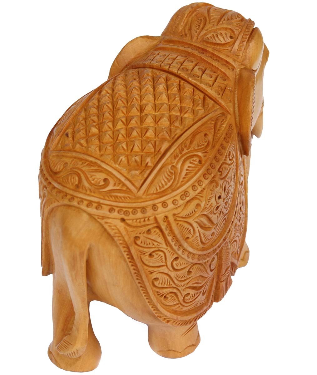 Wooden Elephant Statue