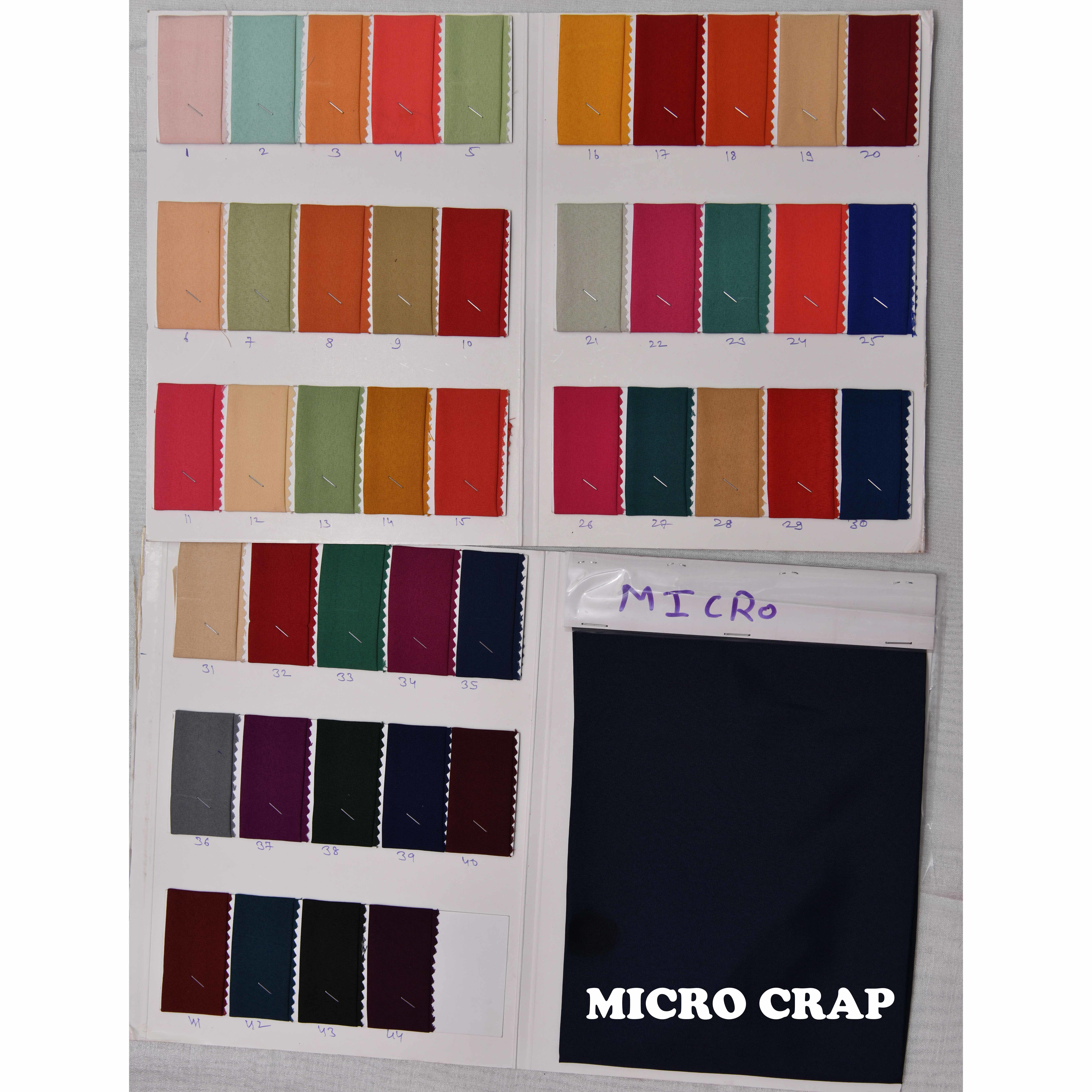 Light In Weight Micro Polyester Fabric