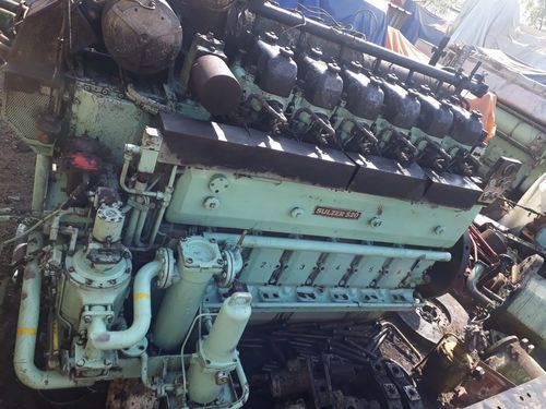 अच्छी पुन: प्रयोज्य स्थिति Sulzer 6S20 कम्प्लीट इंजन