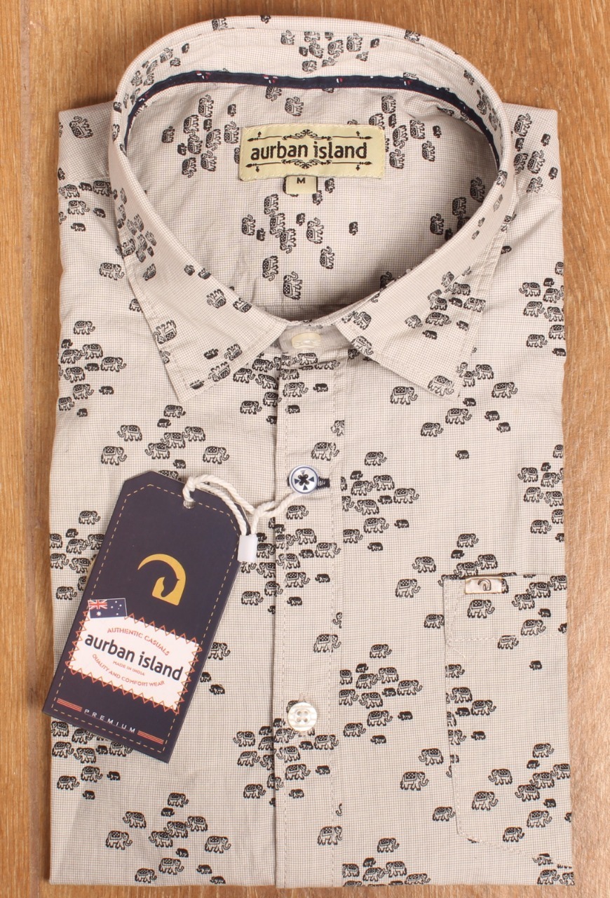 Printed Designer Shirt - Cotton Fabric, Sizes M-2xl | Classic Collar, Full Sleeves, Summer Wear, Printed Pattern, Suitable For Men