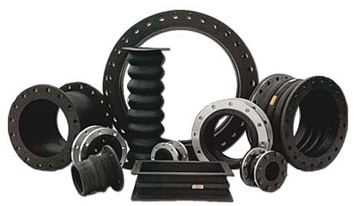 Rubber Bellows - Synthetic Polymer, Custom Sizes Available | Black, Natural Rubber, Cushioning Protection For Machinery