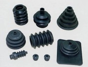 Rubber Bellows - Synthetic Polymer, Custom Sizes Available | Black, Natural Rubber, Cushioning Protection For Machinery
