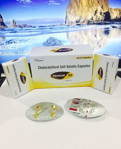 Cholecalciferol Vitamin D3 - 60,000 IU Softgel Capsules | Strengthen Bones, Nutritional Supplement, Suitable For All