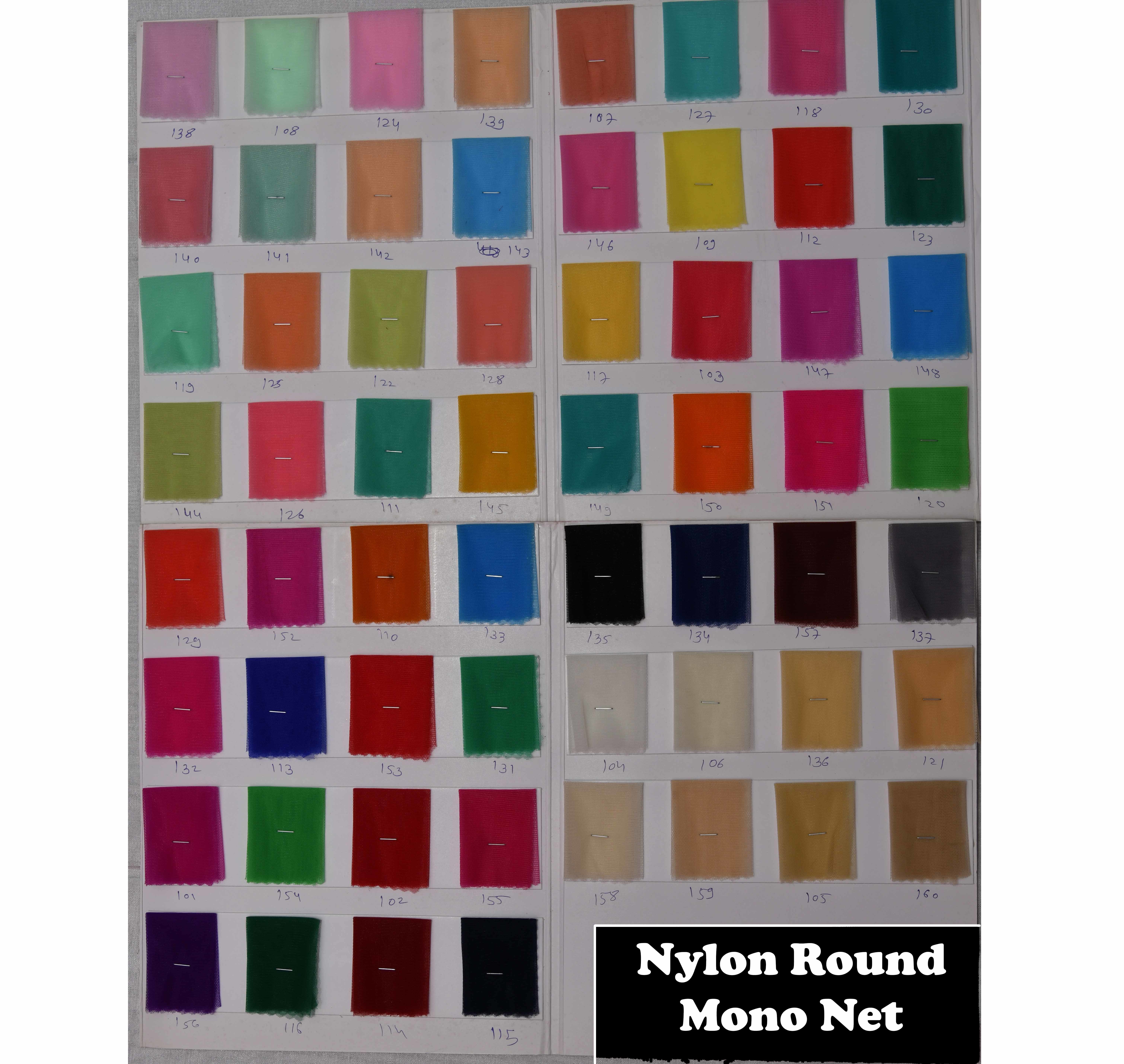 Quick Dry Round Mono Net Fabric