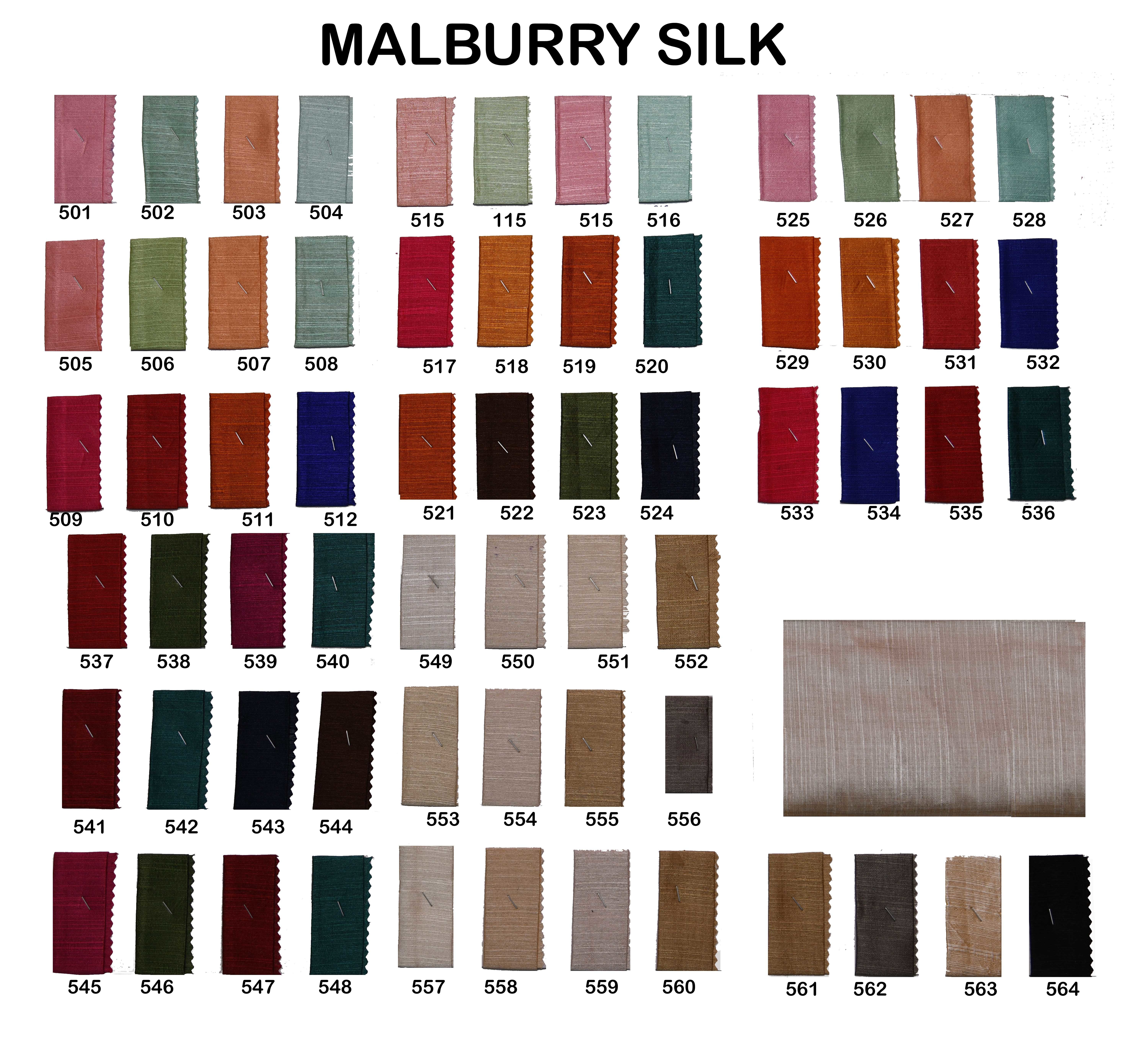 Malbari Fabric - Silk Material, Multi Color, Quick Dry And Washable | Ideal For Garments Use, Plain Texture And Style