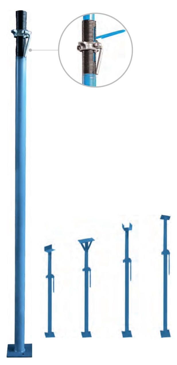 Ms Scaffolding Props, Adjustable Prop, Ms Prop, Scaffolding Galvanized Prop Application: Construction