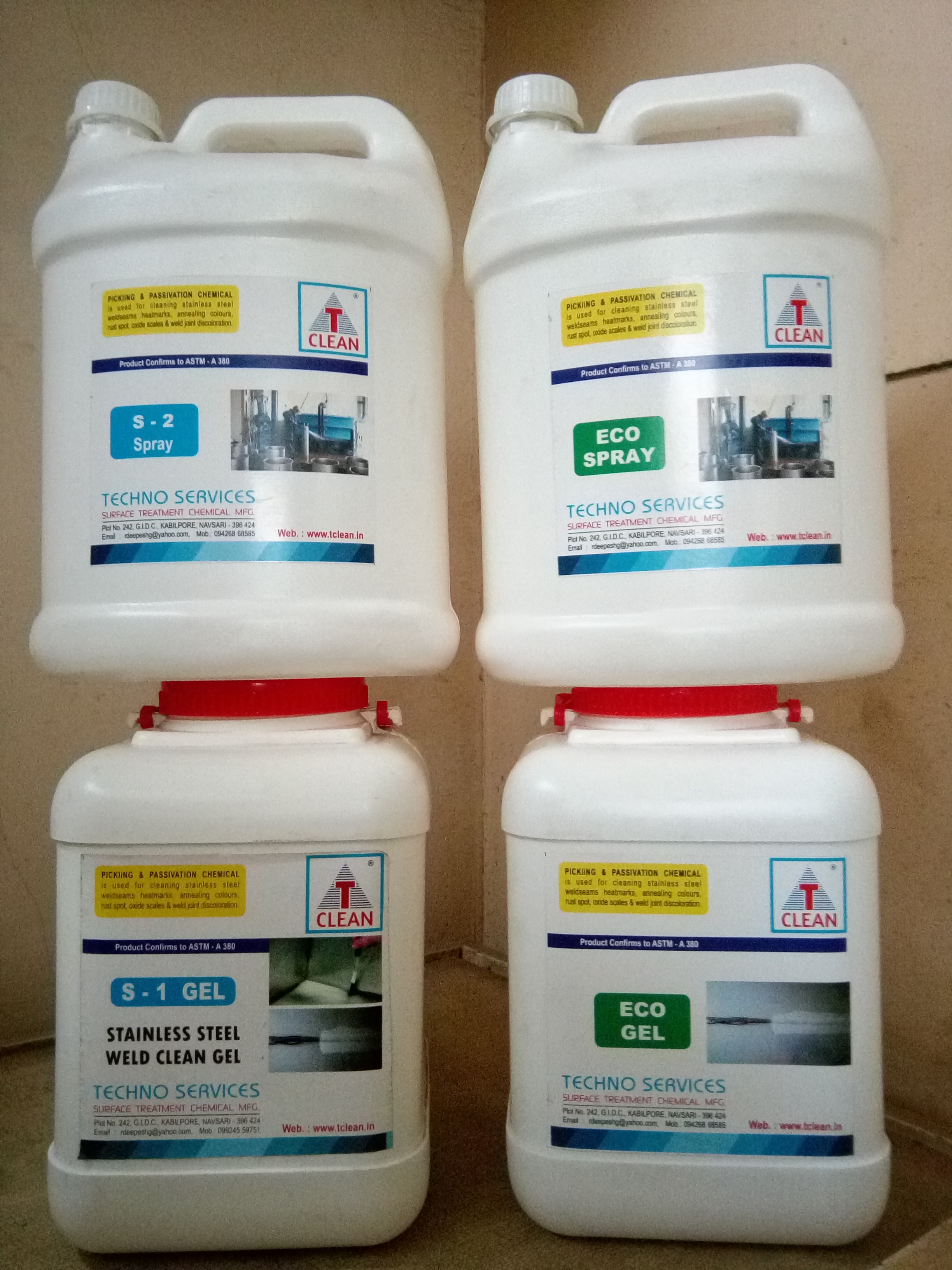 Pickling And Passivation Chemical Application: Industrial