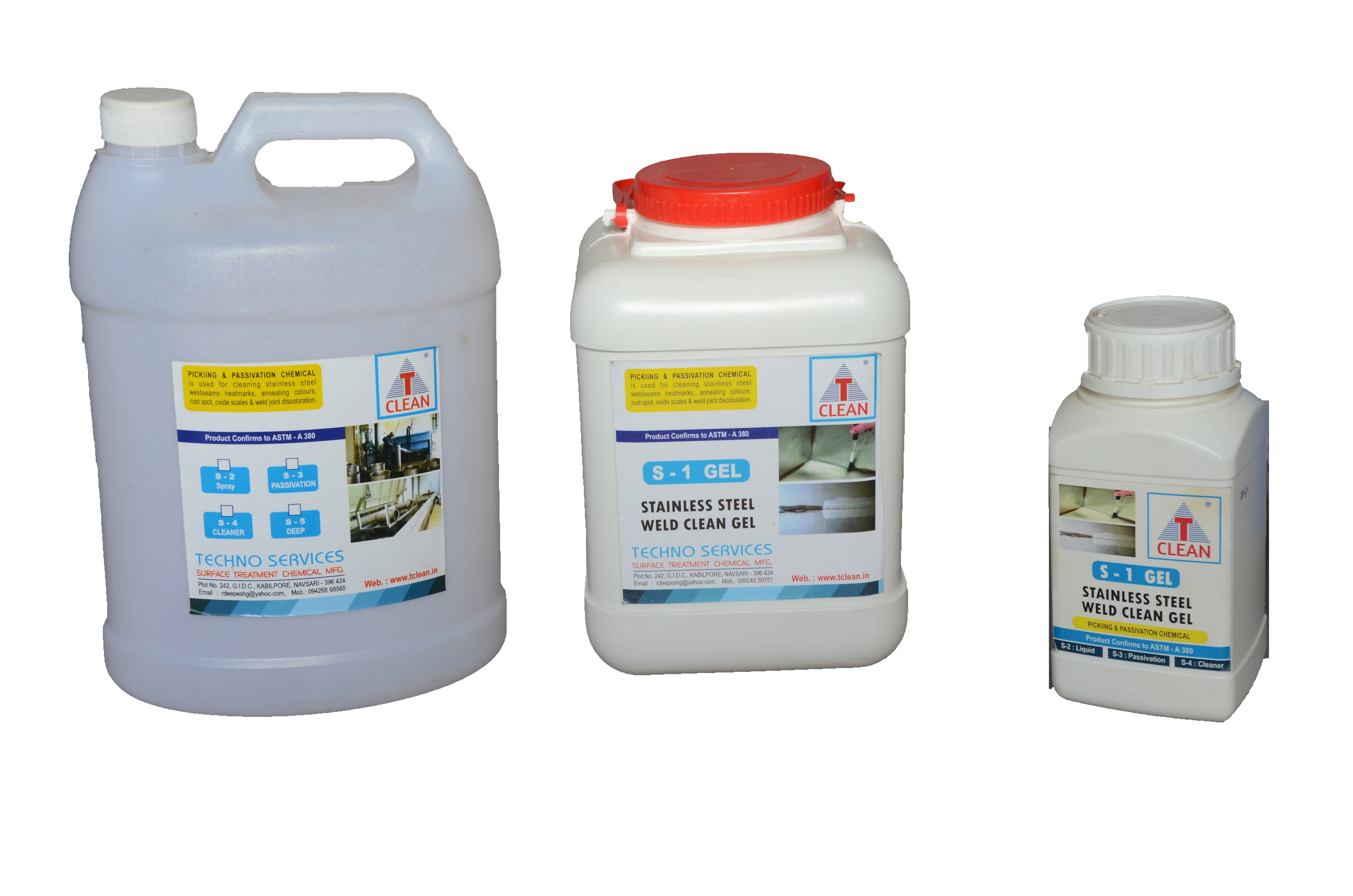 Weld Clean Gel Application: Metal