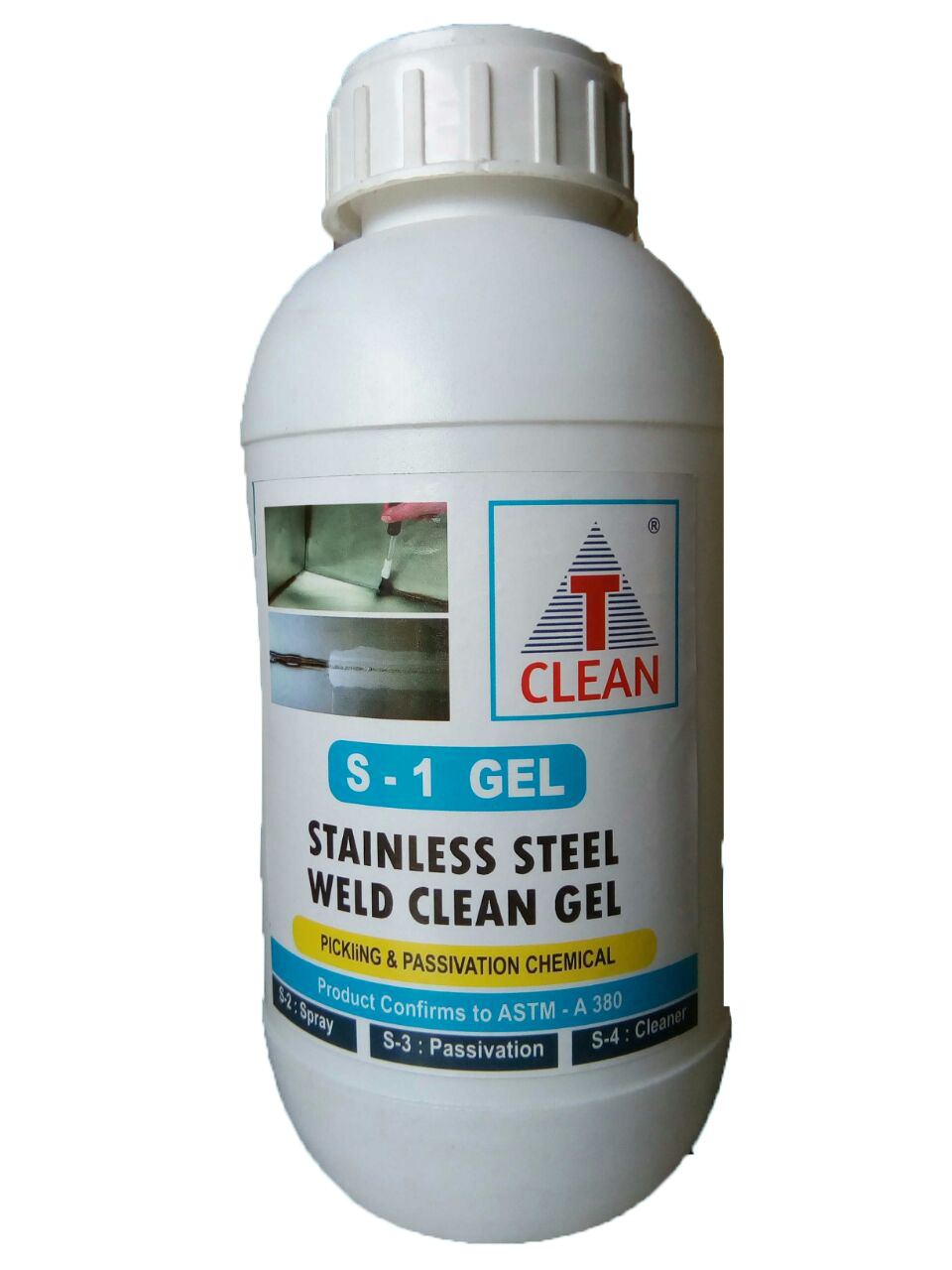 Weld Clean Gel Application: Metal