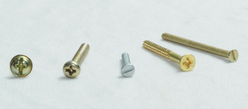 Brass Wood Screw - Brass and Stainless Steel, High Durability, Corrosion Resistance, Quick Installation