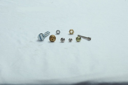 Special Applications Screw - Brass, Mild Steel, Stainless Steel | Round and Square Head Shape, Polished and Brass Finish, Corrosion Resistant, High Tensile Strength