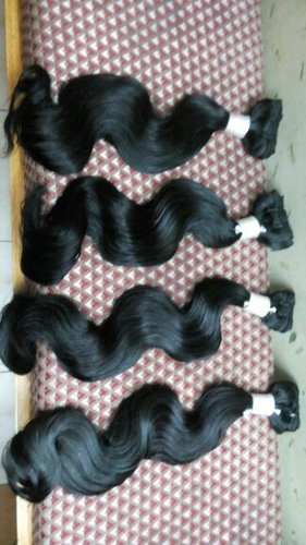 Natural Soft Wavy Hair - Color: As Per Customer Need