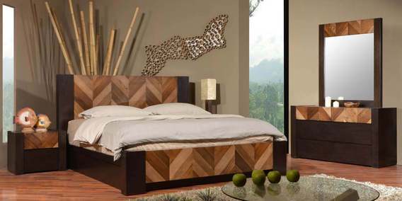 Double Bed: Style - 7 No Assembly Required