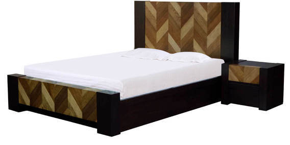 Double Bed: Style - 7 No Assembly Required