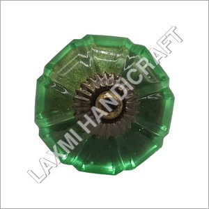 Available In Multicolor Green Melon Antique Glass Drawer Knob