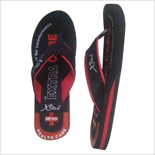 महिलाओं के लिए लाल ऑर्थो चप्पल