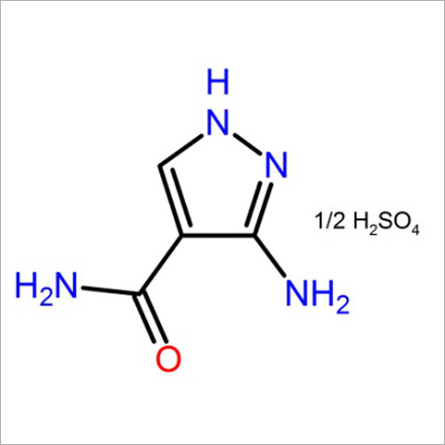 3-अमीनोपायराज़ोल-4-कार्बोक्सामाइड हेमिसल्फेट
