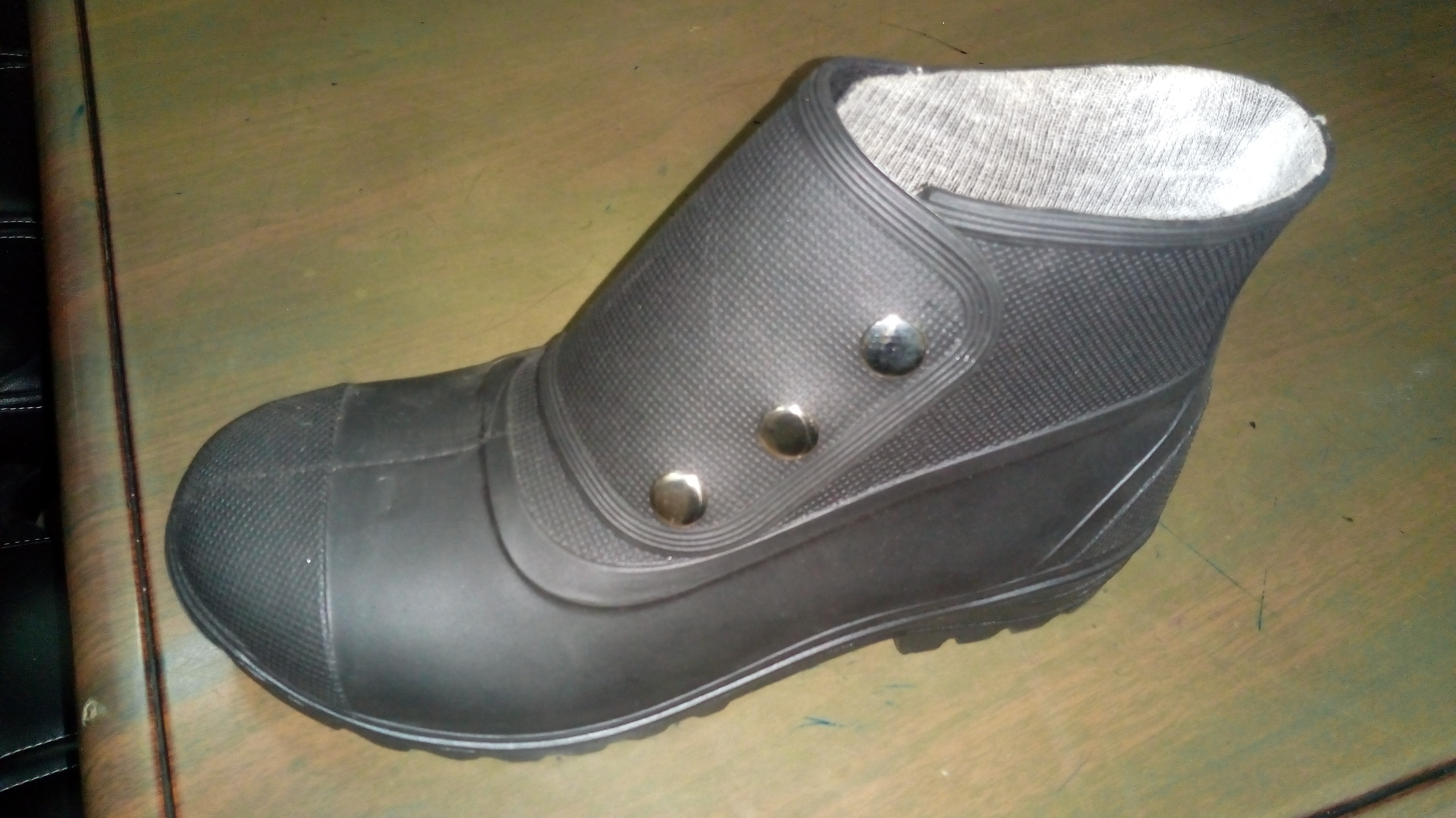 Rain Safety Shoes - Color: Black