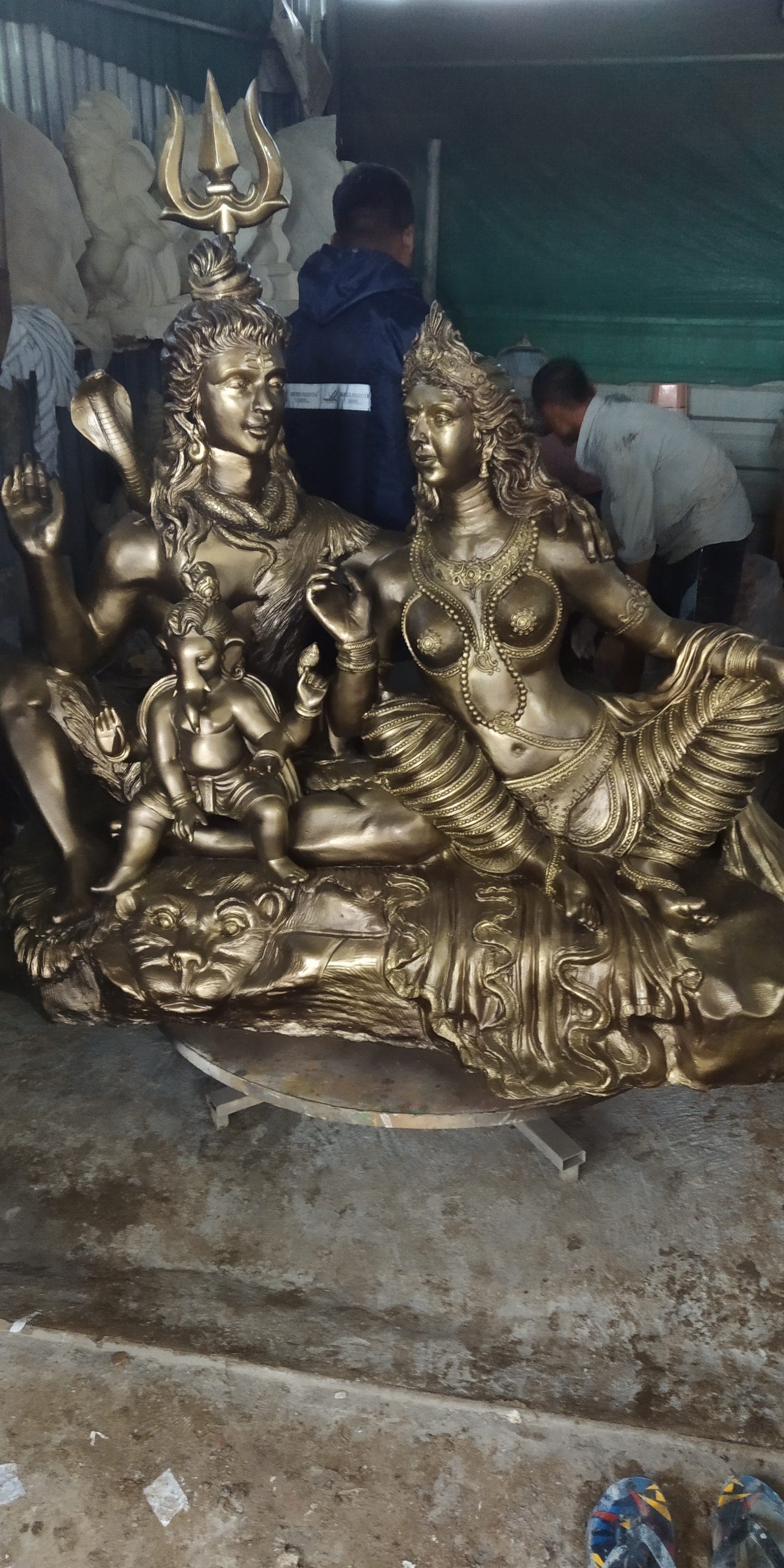 Uv Resistant Shiva Parvati Statue
