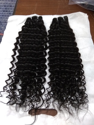 Deep Curly Hair - Human Hair, 8-40 Inch Length | Shiny, Soft, Custom Color Options, Machine Weft Extensions