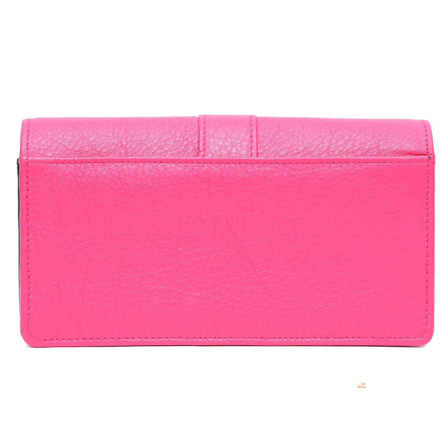 Pink Ladies Leather Clutch Wallet