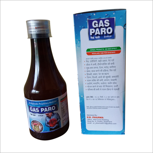 Ayruvedic Proprietary Medicine Syrup - Herbal Tonic For Adults, 100% Safe, Promotes Digestion, Relieves Gas And Constipation