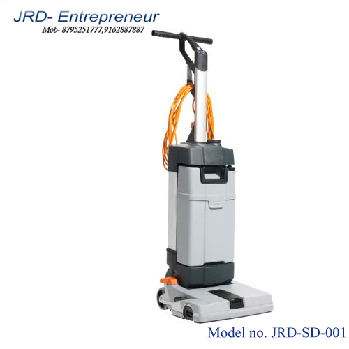 Nilfisk Sc100 - Compact Upright Scrubber Dryer, 12 Kg Lightweight Design | Easy Maneuvering For Narrow Areas, Dual Solution Flow Settings, Eco Flow Efficiency