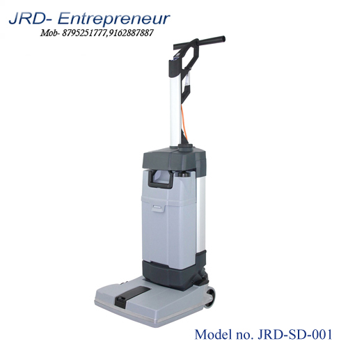 Nilfisk Sc100 - Compact Upright Scrubber Dryer, 12 Kg Lightweight Design | Easy Maneuvering For Narrow Areas, Dual Solution Flow Settings, Eco Flow Efficiency