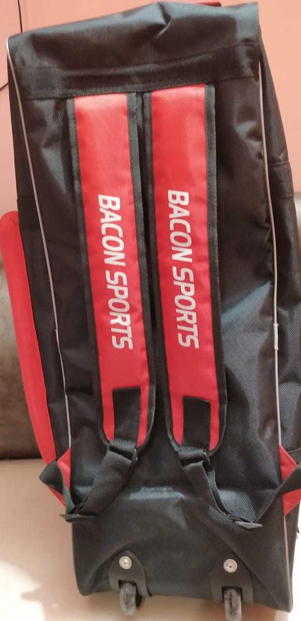 Duffle Cricket Kit Bag - Durable Fabric, Available In S, M, L Sizes, Bold Red Color, Ideal For Boys' Games And Sports Activities