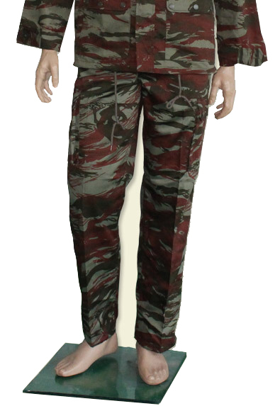 Wool Benin Army Camouflage Military Bdu Uniform